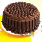 half kg eggless kat kat chocolate cake