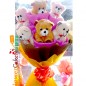 6 teddy designer bouquet