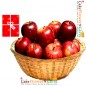 3 kg apple basket and greeting card 