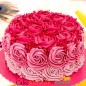 1kg designer floral chocolate cake