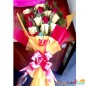 7 red 7 yellow roses bouquet