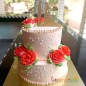 3 kg 2 tier strawberry cake