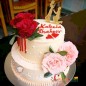 3kgs 2 tier roses vanilla cake