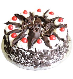 send 2Kg Eggless Black Forest Cake delivery