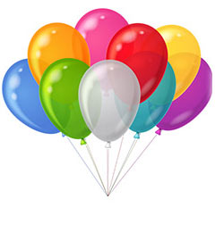 send Big Pack Air Filled Balloons delivery