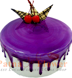 send Blue Berry Eggless Cake delivery