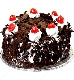 send Yummy Black Forest Cake 500gms delivery
