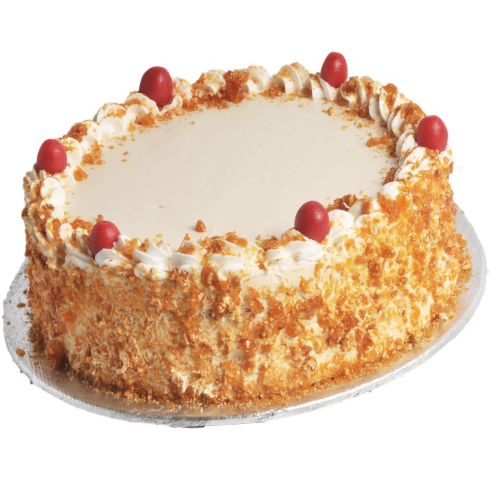 send 2Kg Eggless Butterscotch Cake delivery