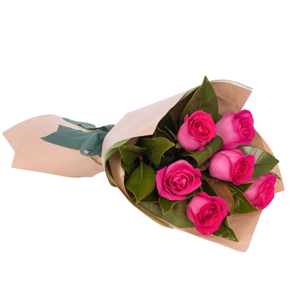 send Long Stemmed Rose Bouquet Pink 6 delivery