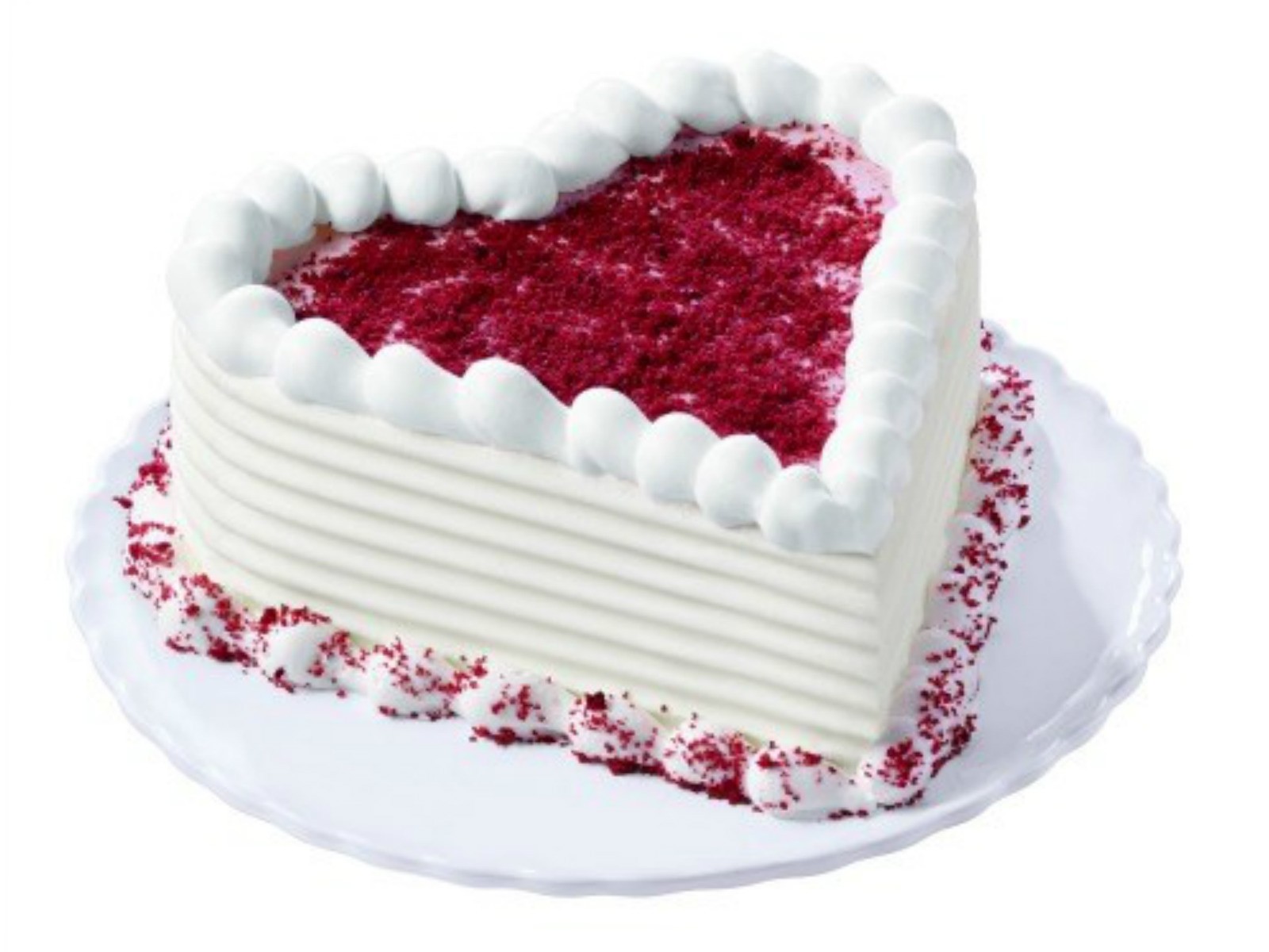 send 2Kg heart shaped Red velvet Cake  delivery