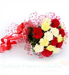 send Carnations Flower bouquet delivery