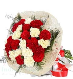 send Mix Carnations Flower bouquet delivery