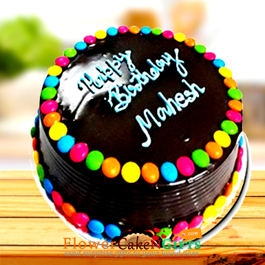 send Chooclate Jems Cake 500gms delivery