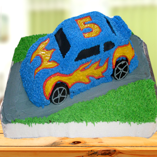 send 3Kg Car Shape cake delivery