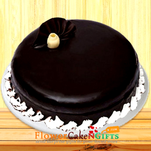 send 1Kg Dark Chocolate Cake delivery