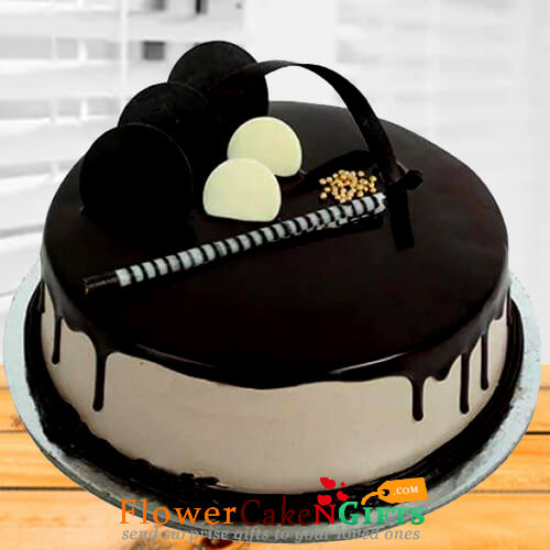 1kg eggless chocolate pastry cake 