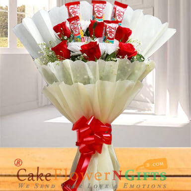send best kit kat chocolate bouquet-1 delivery