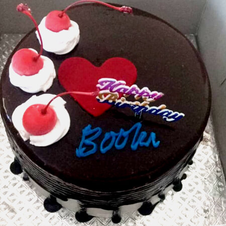 send 1kg eggless chocolate vanilla cake delivery