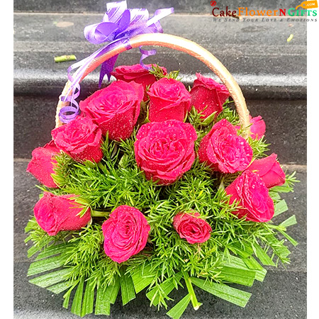 send 20 Red Roses Basket delivery