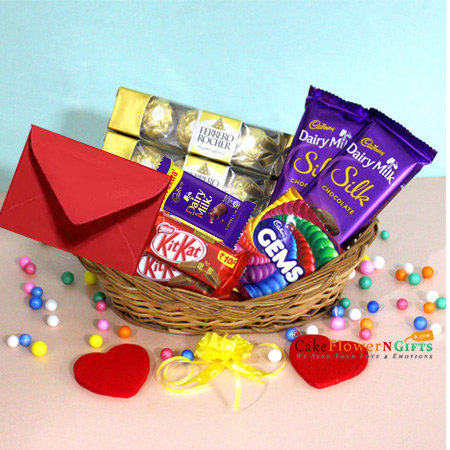 Order Online Festive Nestle Kitkat Gift Hamper | Blissmygift