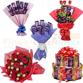 Order Online chocolate bouquet delivery in  Roorkee | online flower shop in Roorkee