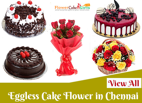 Eggless Cake Flower in Chennai online